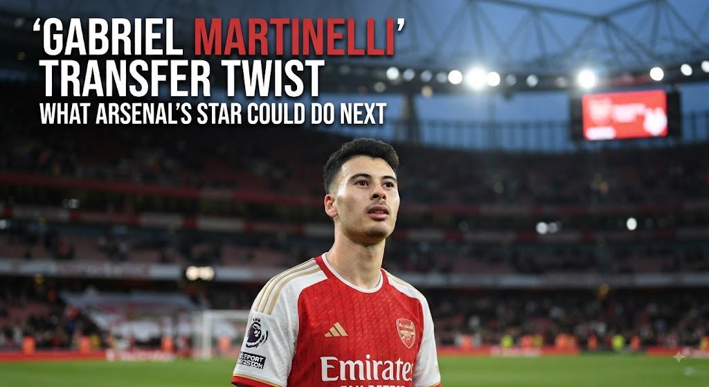 Gabriel Martinelli Transfer Twist: What Arsenal’s Star Could Do Next