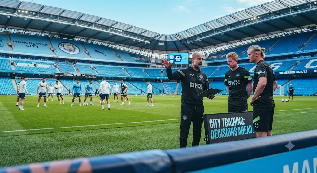 Manchester City Prepare Major Squad Decisions Ahead of Premier League Campaign