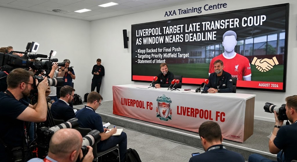Liverpool Target Late Transfer Coup as Window Nears Deadline