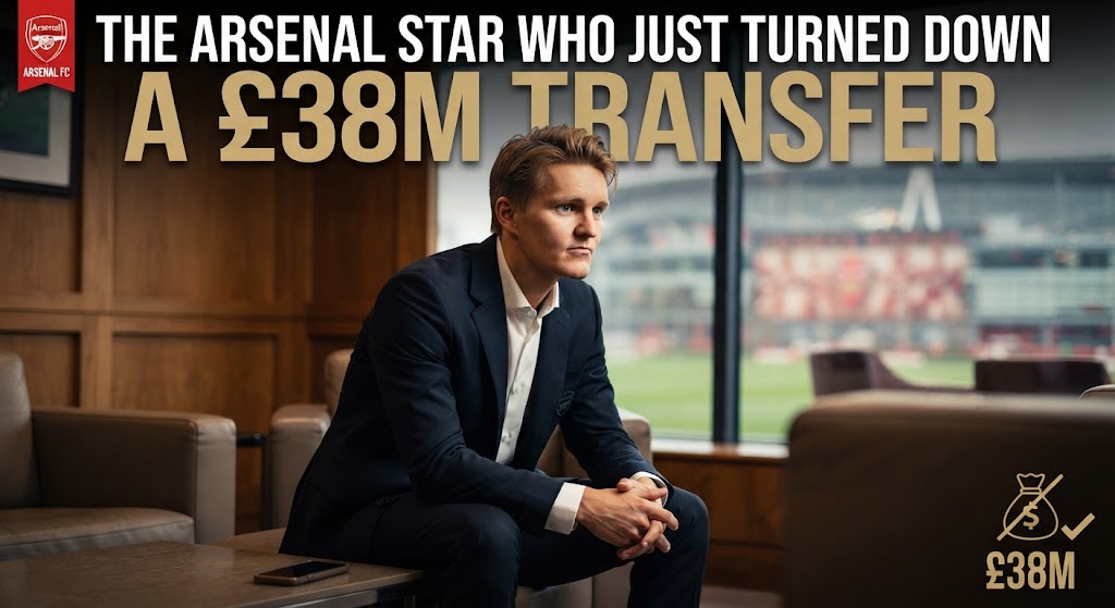 The Arsenal Star Who Just Turned Down a £38m Transfer