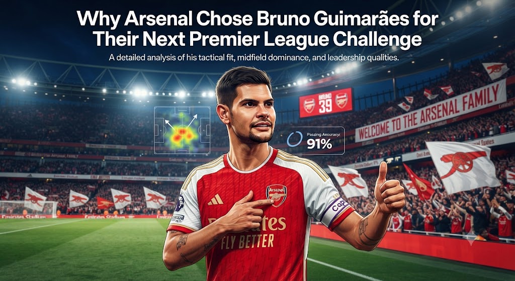 Why Arsenal Chose Bruno Guimaraes for Their Next Premier League Challenge