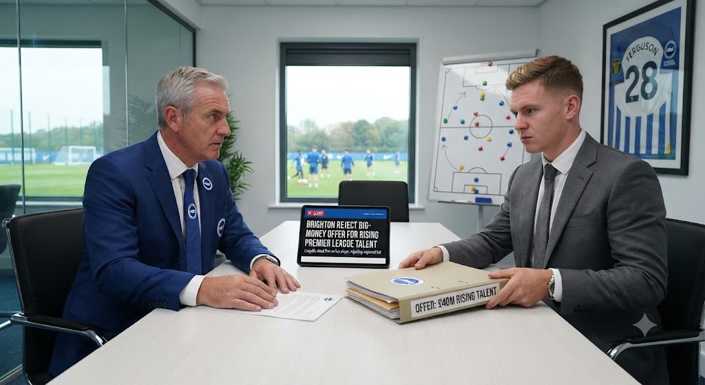 Brighton Reject Big-Money Offer for Rising Premier League Talent