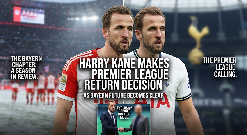 Harry Kane Makes Premier League Return Decision as Bayern Future Becomes Clear