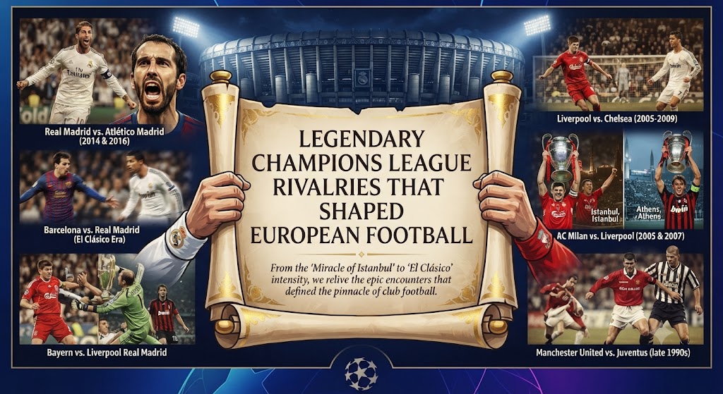 Legendary Champions League Rivalries That Shaped European Football
