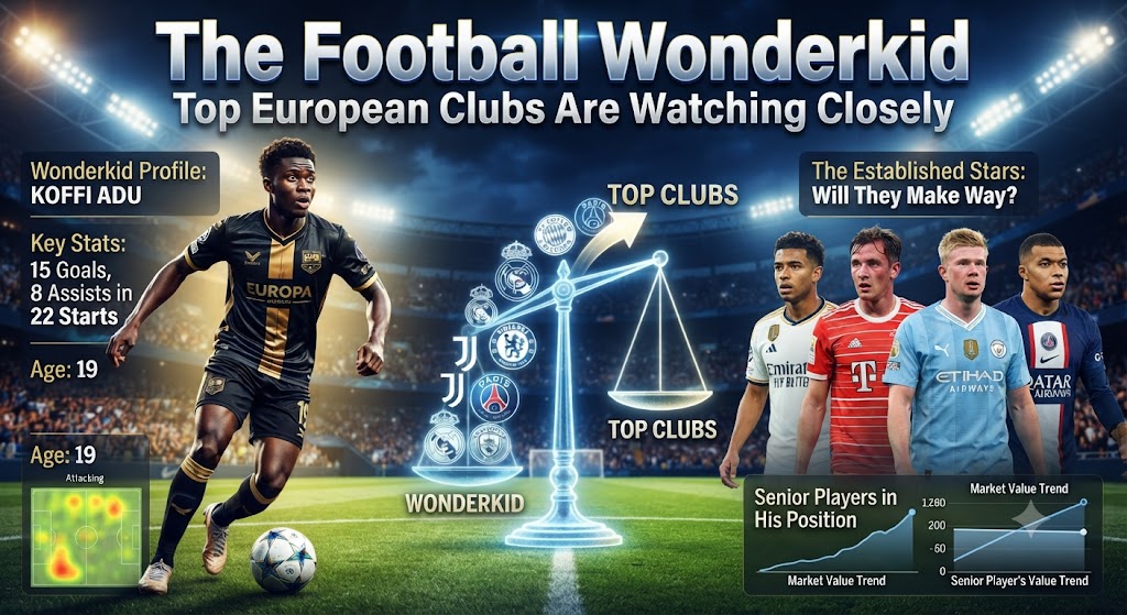 The Football Wonderkid Top European Clubs Are Watching Closely