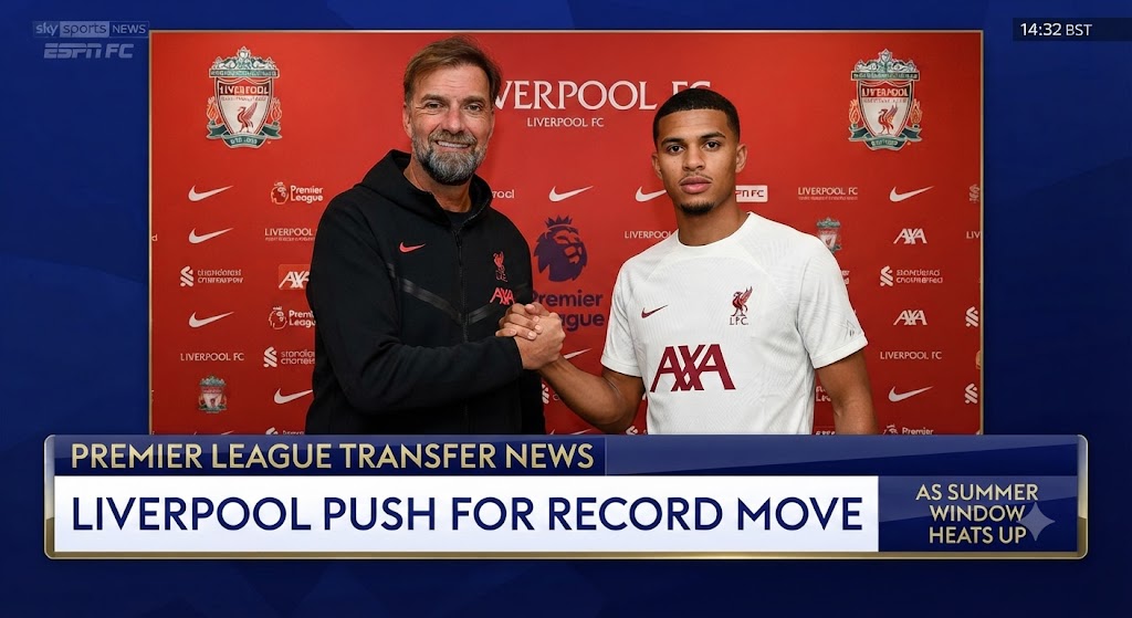 Premier League Transfer News: Liverpool Push for Record Move as Summer Window Heats Up
